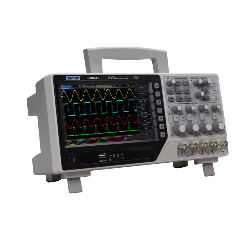 Digital Storage Oscilloscope 100Mhz 4Ch - Osiloskop Penyimpanan Digital Seri Hantek DSO4000B