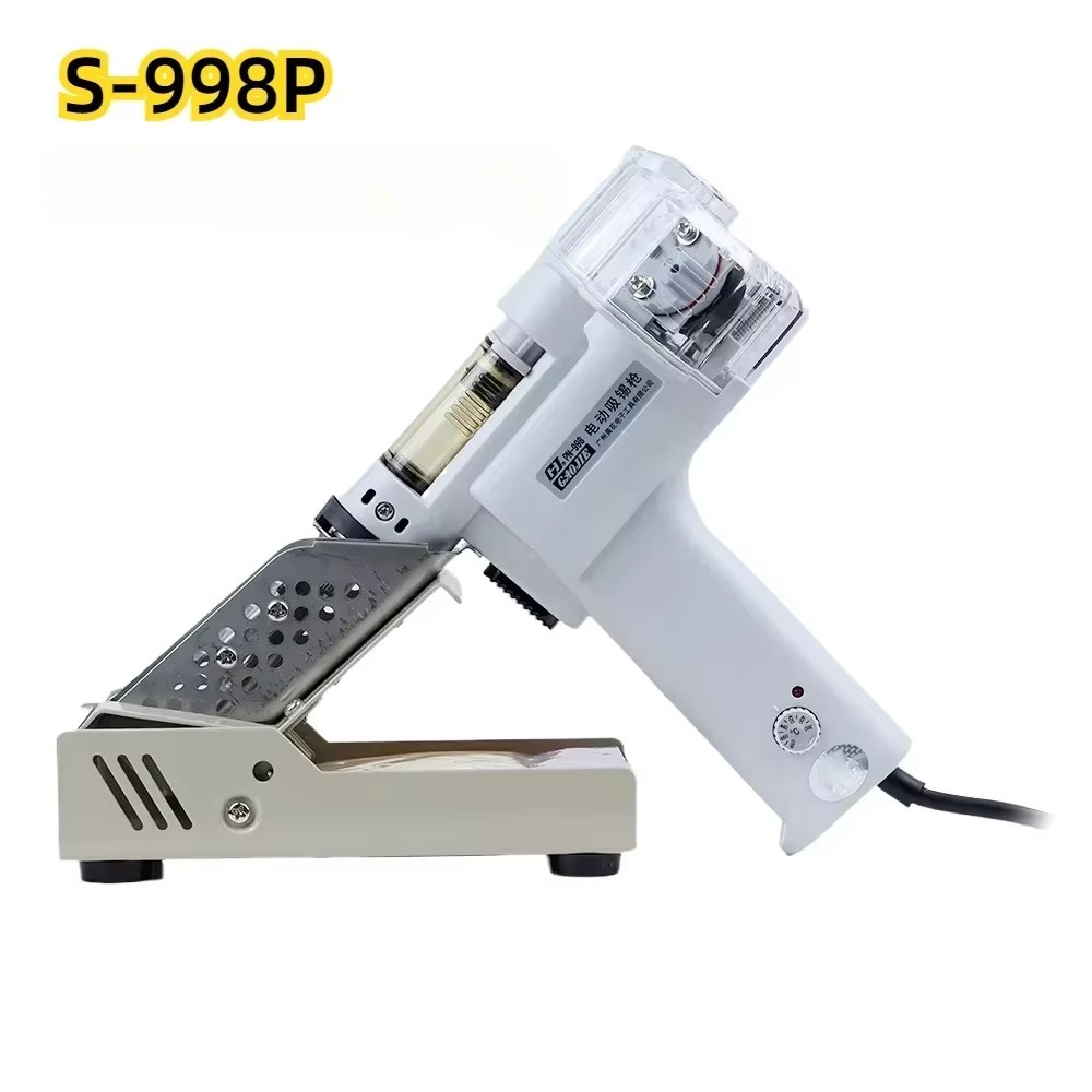 Desoldering Gun Vacuum Electric - S-998P pistol Desoldering listrik ganda, 100W