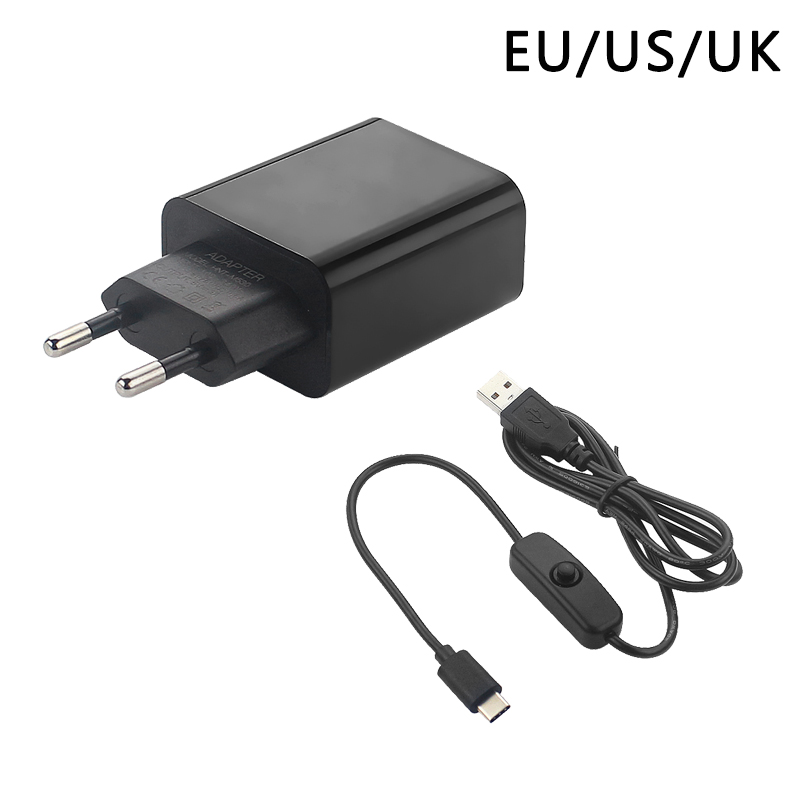 Banana Pi Bpi-M5 - Adaptor daya USB Tipe C Raspberry