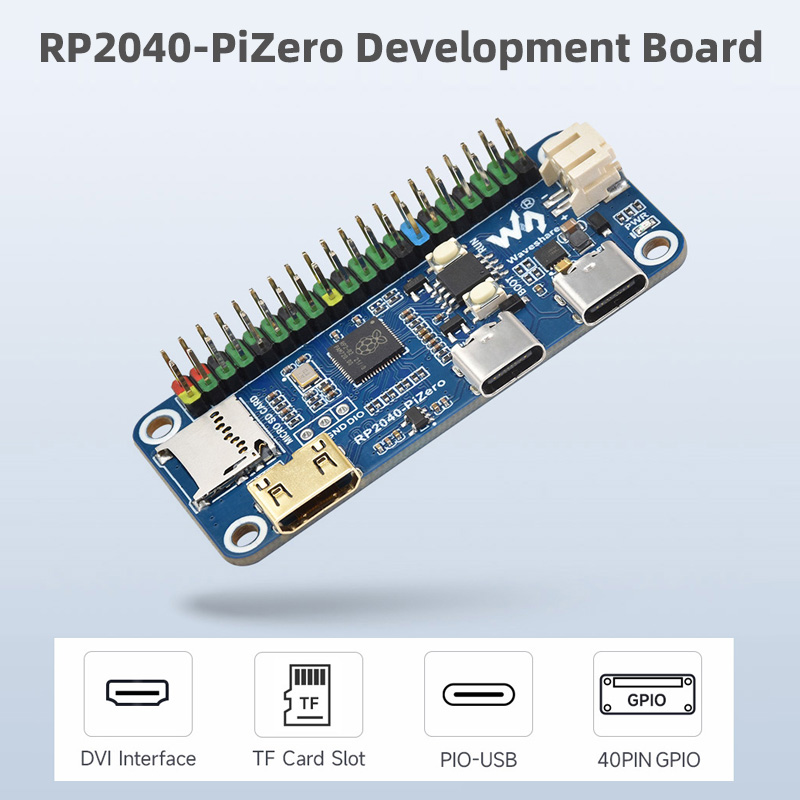 Radxa Rock 5B 16Gb - RP2040-PiZero Raspberry Pi PICO berdasarkan RP2040