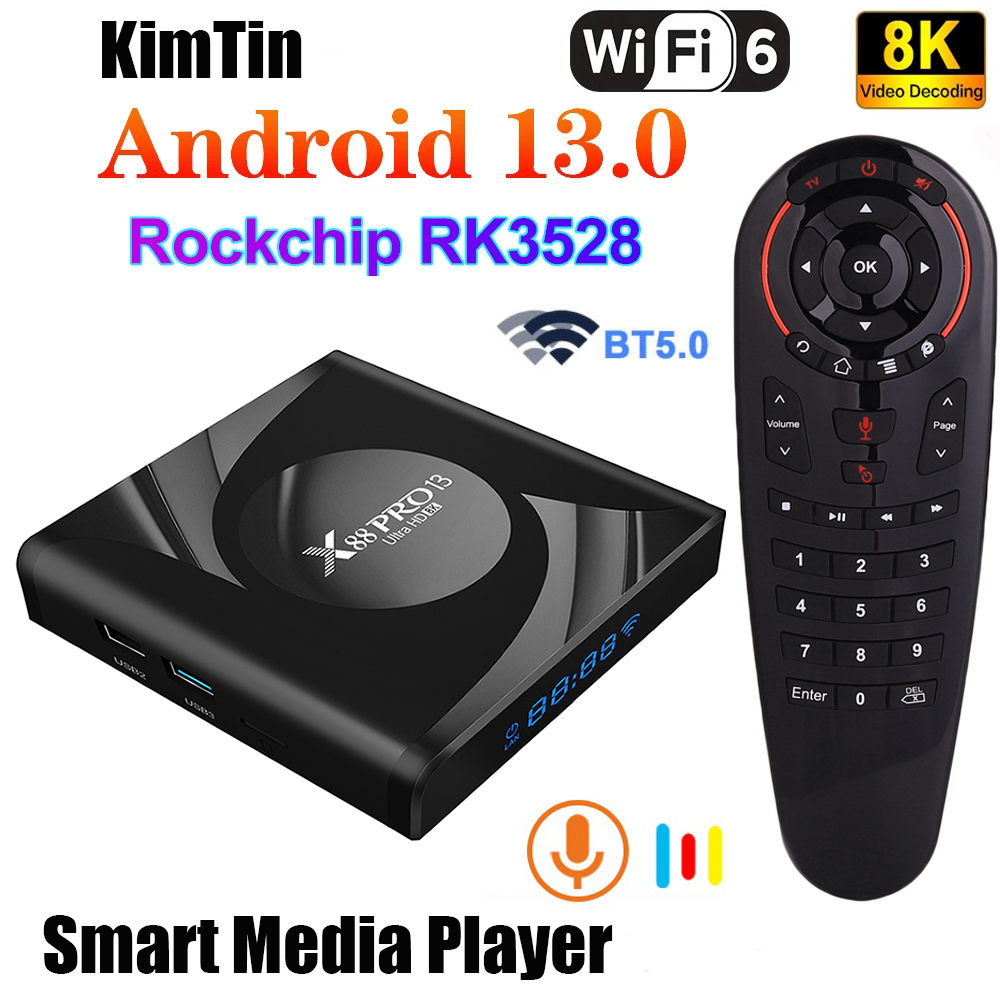 Radxa Rock 5B 16Gb - Google Voice Assista kotak TV Android
