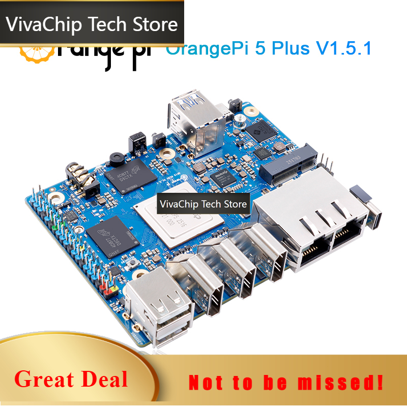 Orange Pi 5 Plus 16Gb - VivaCTOrange Pi5 Plus 16GB Komputer Papan