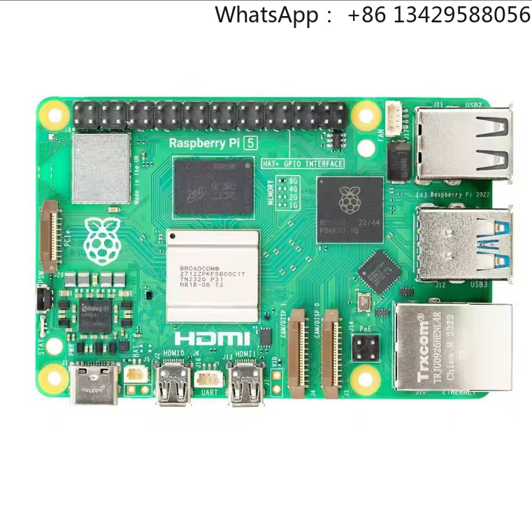 Raspberry Pi 5 8Gb Kit - Produk Baru Kit Papan Pengembangan Raspberry