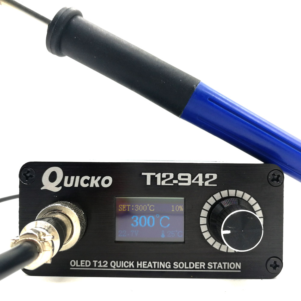 Soldering Station T12 Oled - QUICKO MINI T12 STC OLED Digital