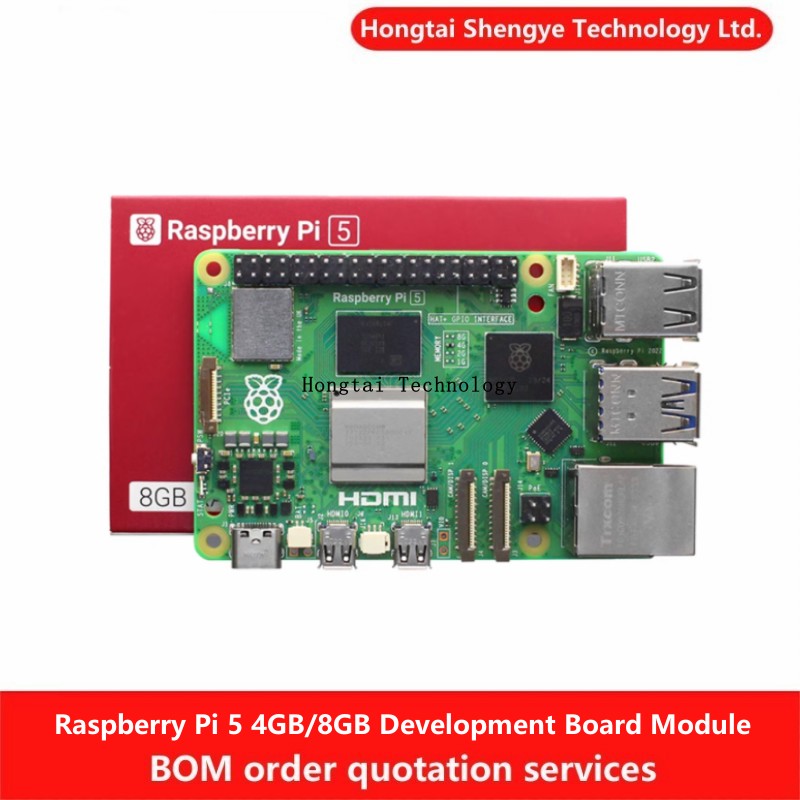 Raspberry Pi 5 8Gb Kit - Raspberry Pi Kit Linux pemrograman Python,