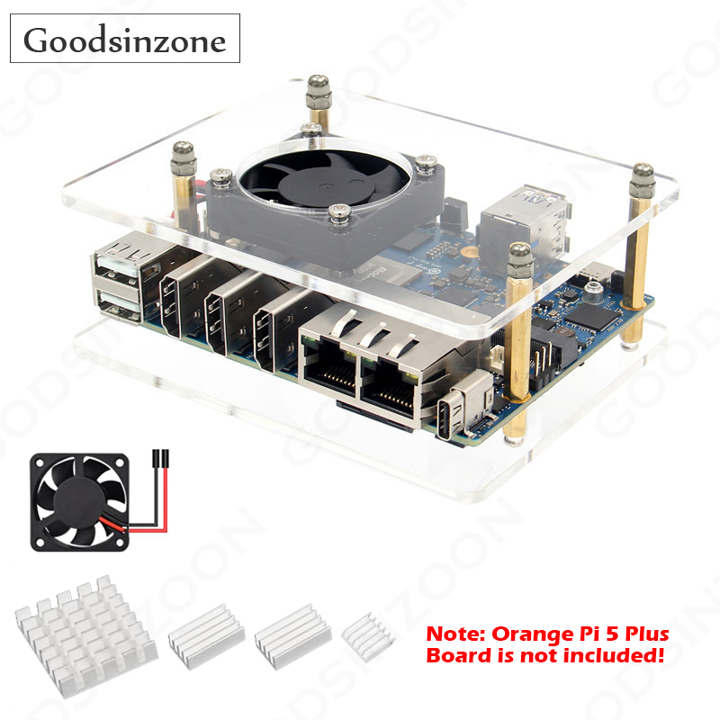 Orange Pi 5 Plus 16Gb - Casing Orange Pi 5 Plus dengan