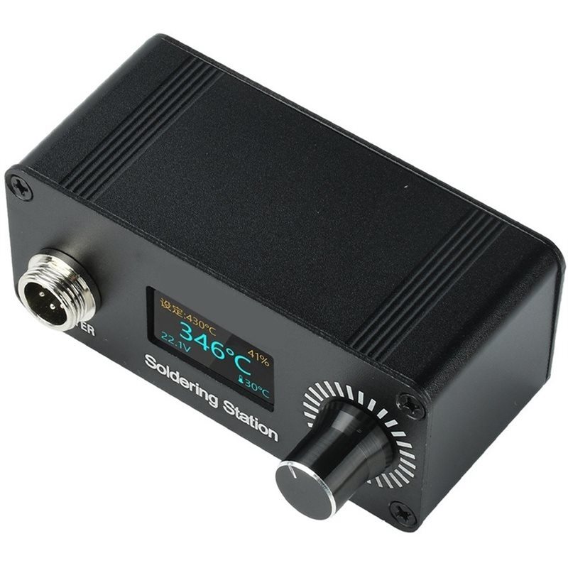 Soldering Station T12 Oled - ABYN-Professional T12 Stasiun Penyolderan Digital Mini