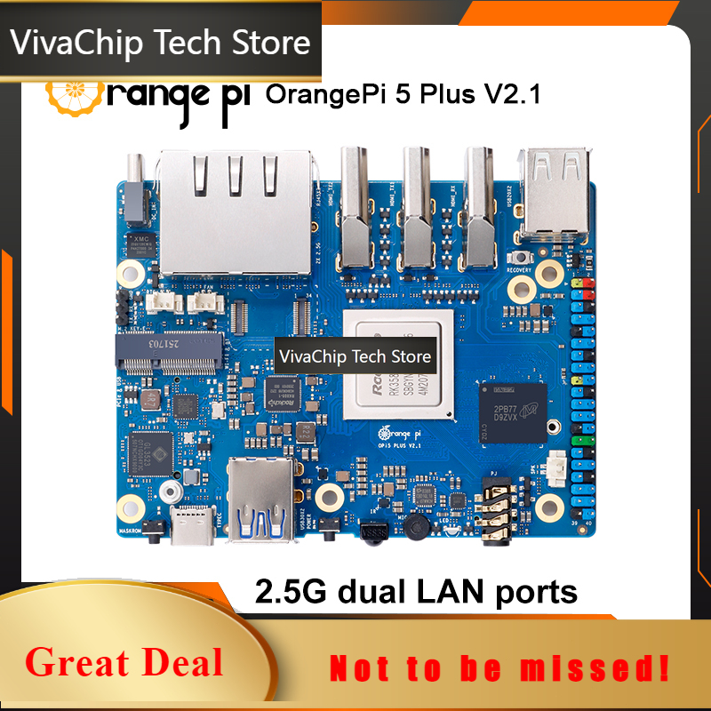 Orange Pi 5 Plus 16Gb - VivaCTOrange Pi 5 Plus V2.1 Versi
