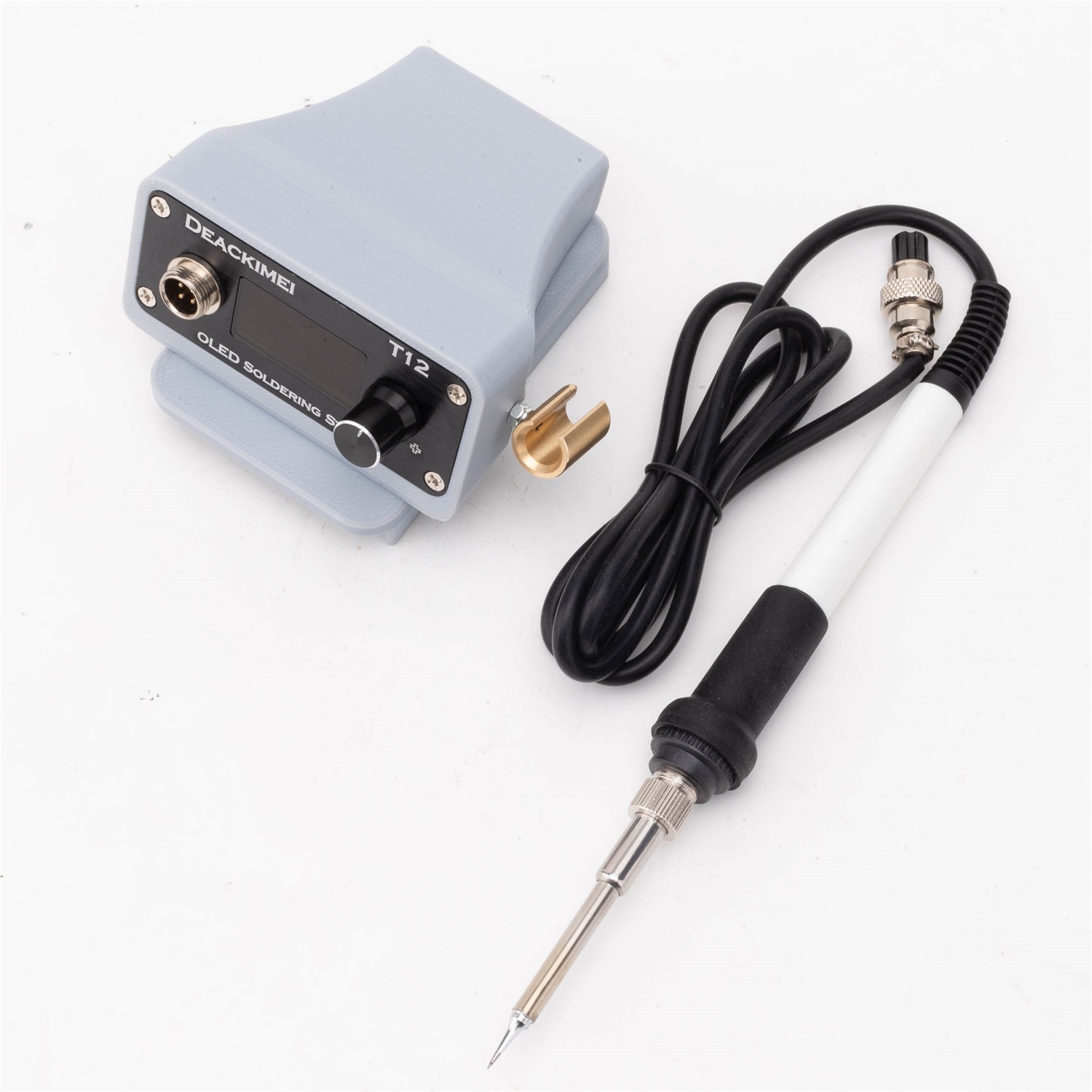 Soldering Station T12 Oled - Stasiun Penyolderan/Setrika untuk Greenworks 24v Baterai