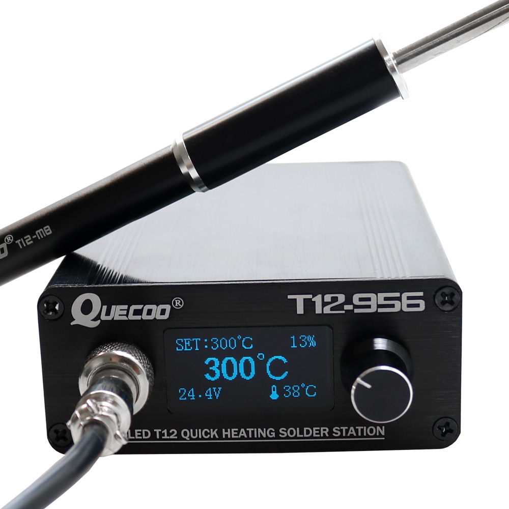 Soldering Station T12 Oled - QUECOO T12-956 Solder Digital Station Solder