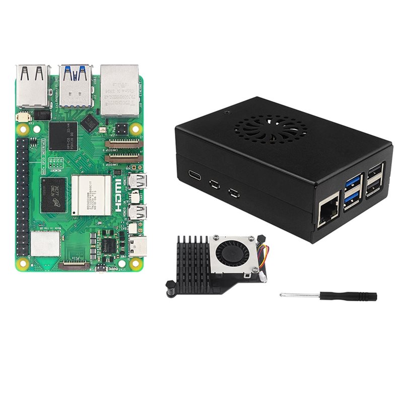 AS95-Untuk Irasptek Starter Ki - Raspberry Pi 5 8Gb Kit ulasan dan harga