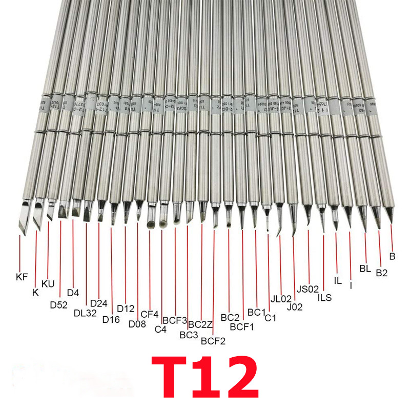 T12 ujung besi Solder T12KR uj - Soldering Station T12 Oled ulasan dan harga
