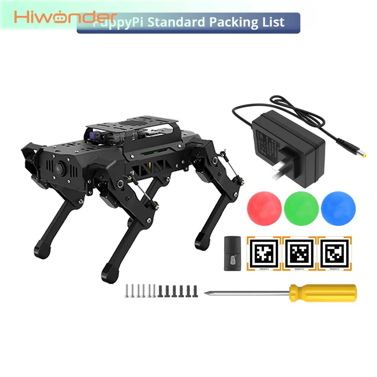 Robot Anjing Quadruped Hiwonde - Raspberry Pi 5 8Gb Kit ulasan dan harga