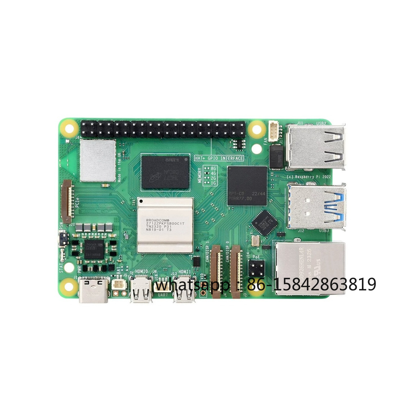 Raspberry Pi Generasi ke-5 4/8 - Raspberry Pi 5 8Gb Kit ulasan dan harga