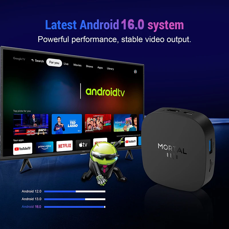 2026 New T1+ 8K HD TV Box Andr - Khadas Vim4 8Gb ulasan dan harga