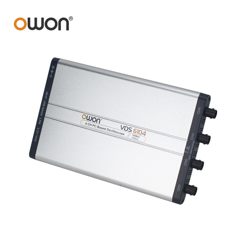 OWON VDS6074 VDS6104 Osiloskop - Digital Storage Oscilloscope 100Mhz 4Ch ulasan dan harga