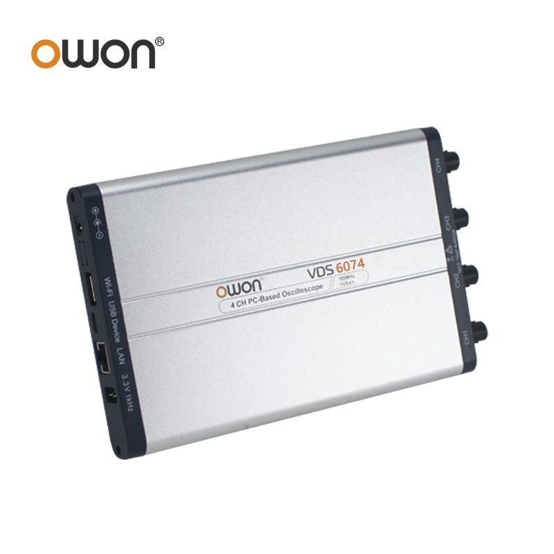 OWON VDS6074 VDS6104 Osiloskop - Digital Storage Oscilloscope 100Mhz 4Ch ulasan dan harga