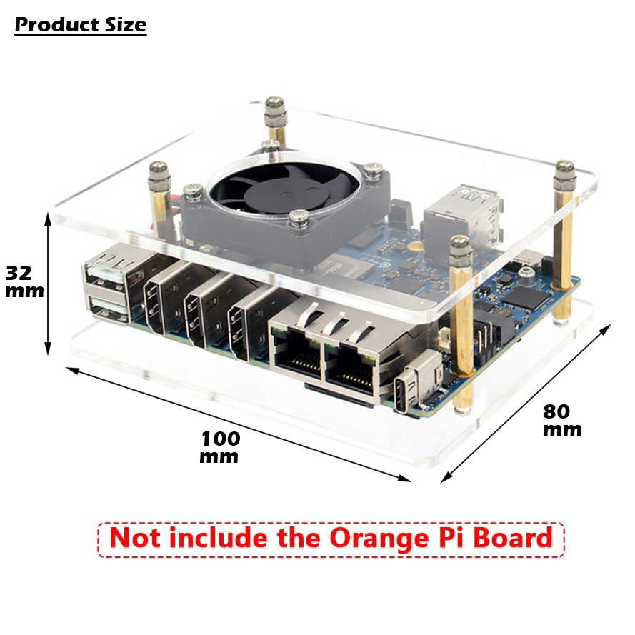 Casing Orange Pi 5 Plus dengan - Orange Pi 5 Plus 16Gb ulasan dan harga