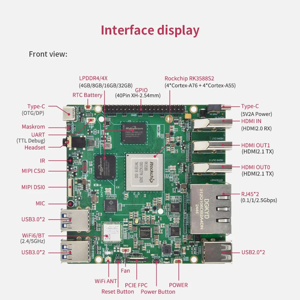Untuk Orange Pi 5 Plus 16GB/8G - Orange Pi 5 Plus 16Gb ulasan dan harga