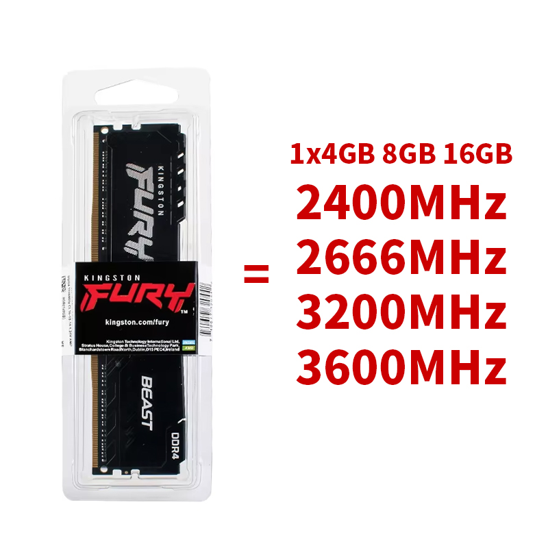 RAM DDR4 Kingston BEAST 3200MH - Khadas Vim4 8Gb ulasan dan harga