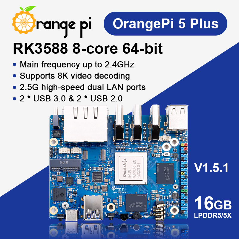 AvaCoreOrange Pi 5 Plus 16GB R - Orange Pi 5 Plus 16Gb ulasan dan harga