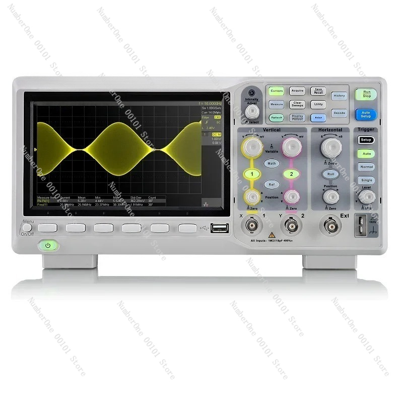 Osiloskop Super Fosfor SDS1204 - Digital Storage Oscilloscope 100Mhz 4Ch ulasan dan harga