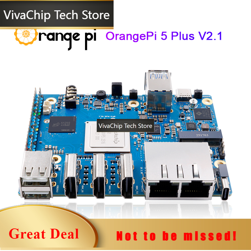 VivaCTOrange Pi 5 Plus Mini PC - Orange Pi 5 Plus 16Gb ulasan dan harga