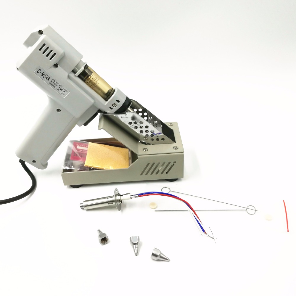 Pompa Desolder Elektrik S-993A - Desoldering Gun Vacuum Electric ulasan dan harga