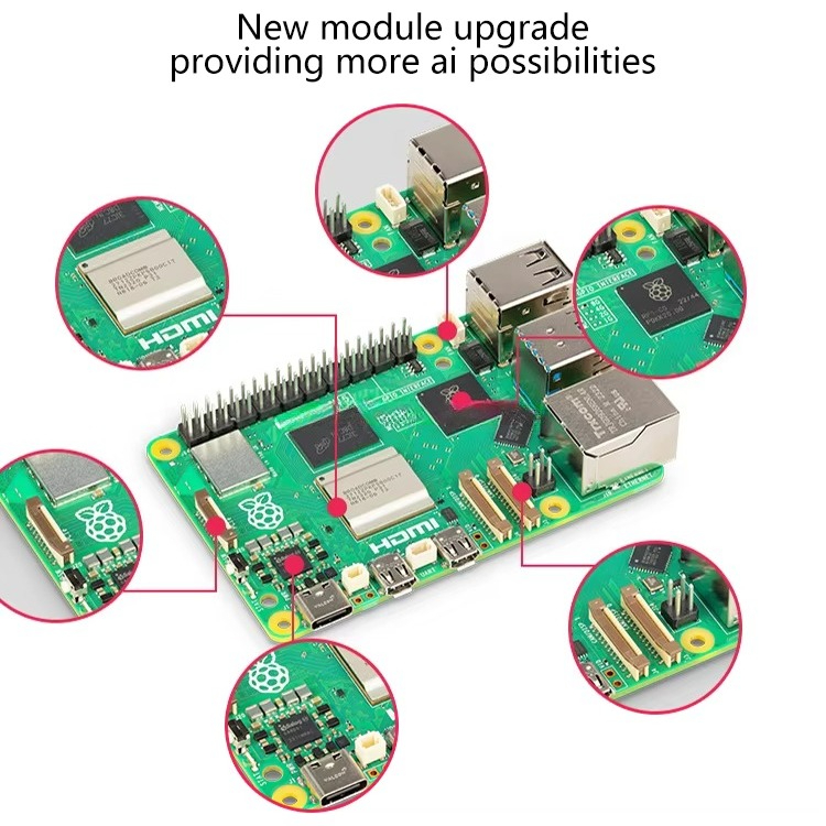 Lorida Penjualan Terlaris Rasp - Raspberry Pi 5 8Gb Kit ulasan dan harga