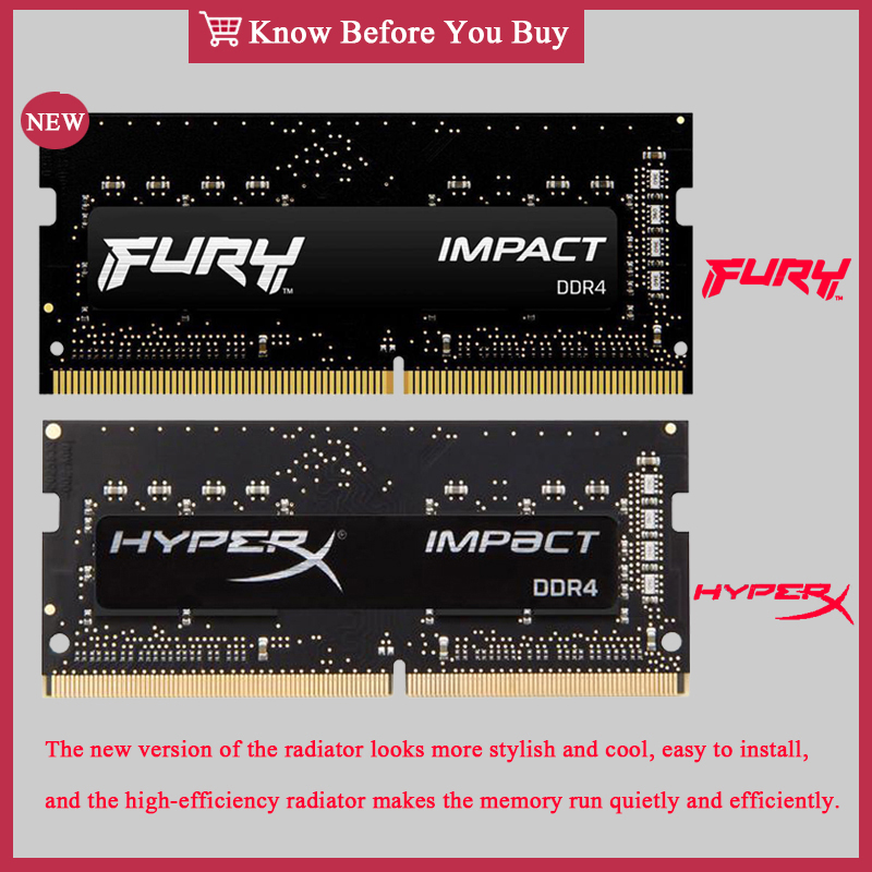 DDR4 FURY Impact RAM 16GB 8GB  - Khadas Vim4 8Gb ulasan dan harga